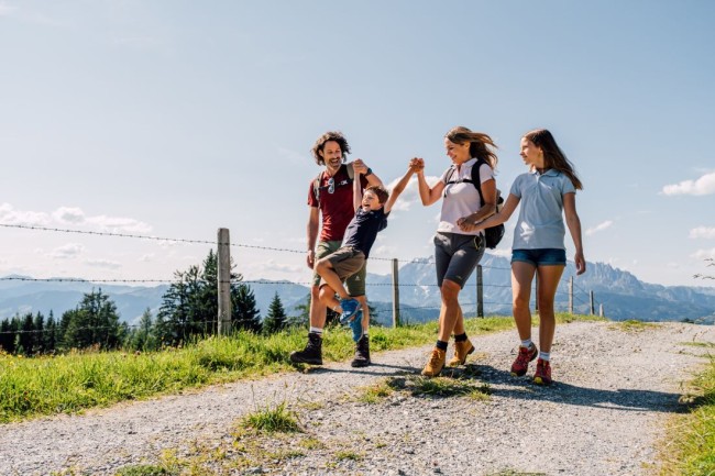 Familienwanderungen im Salzburgerland © JOSalzburg